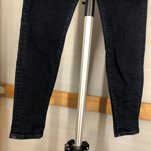 Sandwich_ Slim Fit Tregging‎ Denim Jean Skinny High Rise Jegging Dark Blue Sz 38 - Picture 10 of 15